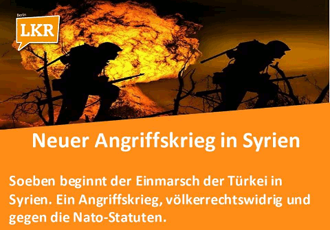 Angriff der Türkei in Syrien