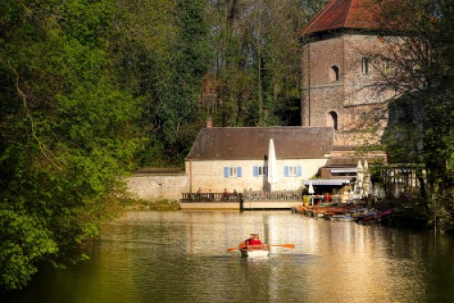 Kahnfahrt in Augsburg