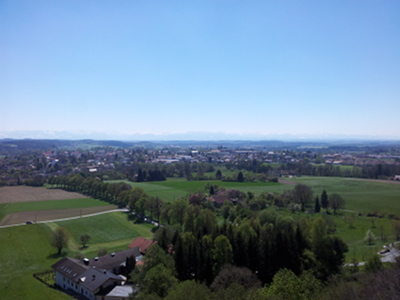 Ebersberg, noch ein Blick nach Süd