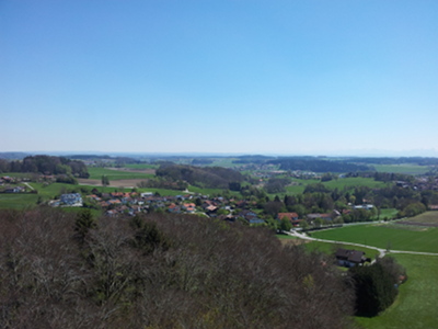 Ebersberg, Blick nach Ost