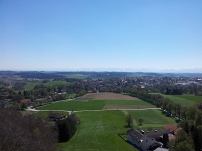 Ebersberg, Blick nach Südost