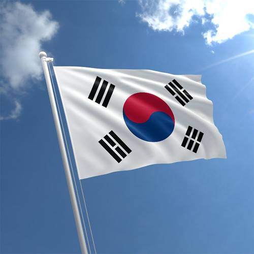 Flagge von Südkorea