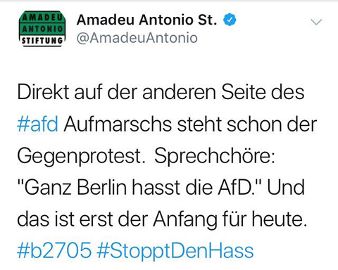 Ganz Berlin hasst die AfD