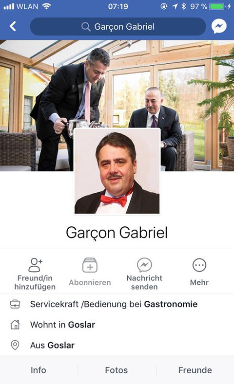 Garcon Gabriel aus Goslar