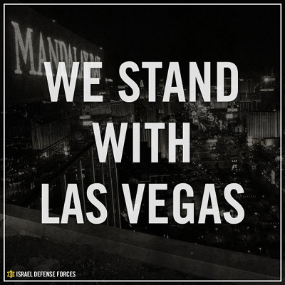 IDF: We stand with Las Vegas