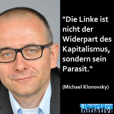 Klonovsky: Die Linke ist nur der Parasit des Kapitalismus