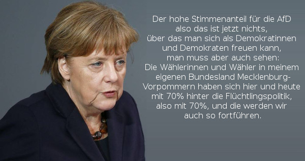 Merkel: Werden Flüchtlingspolitik so fortführen