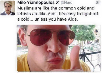 Muslims are a cold, but leftists are the AIDS