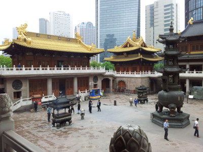 Nochmal Jing-An-Tempel