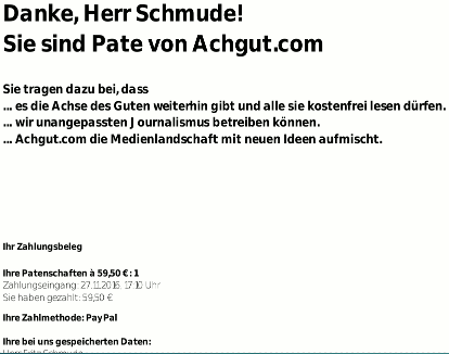 Bin Pate von achgut.com