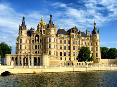 Schweriner Schloss, Sitz des Landtags von Mecklenburg-Vorpommern