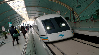 Maglev (Magnetbahn) in Shanghai