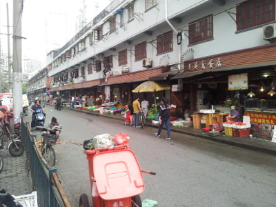 Straße in Shanghai