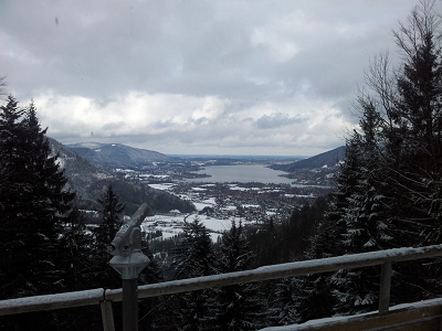 Tegernsee vom Wallberg aus